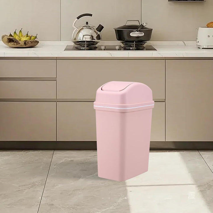 Hoher Küchenmülleimer, Mülleimer mit Schwingdeckel | 10L hoher Mülleimer mit Schwingdeckel,Badezimme
