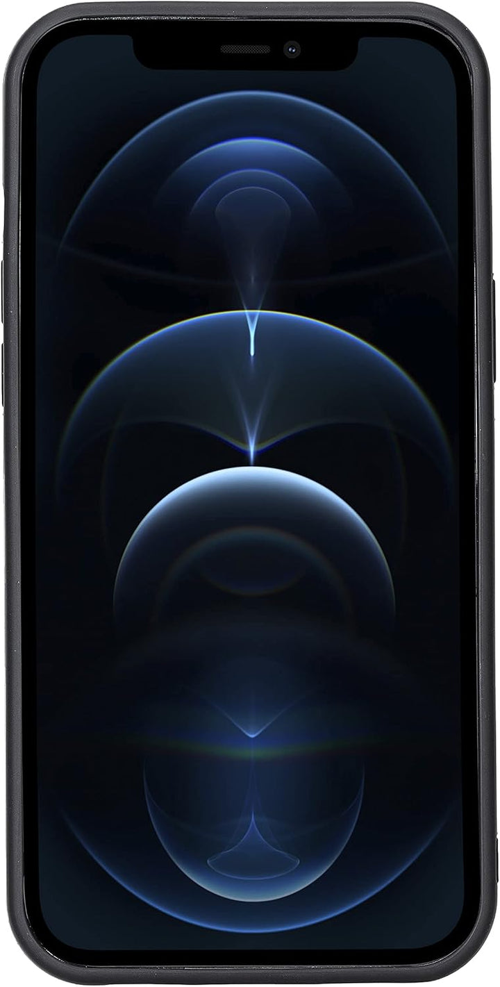 Solo Pelle Lederhülle für das iPhone 12 Mini in 5.4 Zoll Stanford Case Leder Hülle Ledertasche Backc