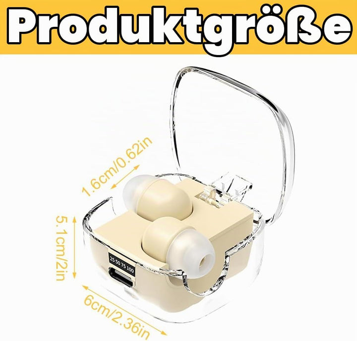 Mini Unsichtbare Kopfhörer Bluetooth Kabellos, Unsichtbare Kleine Schlaf Kopfhörer, In Ear Kleinste