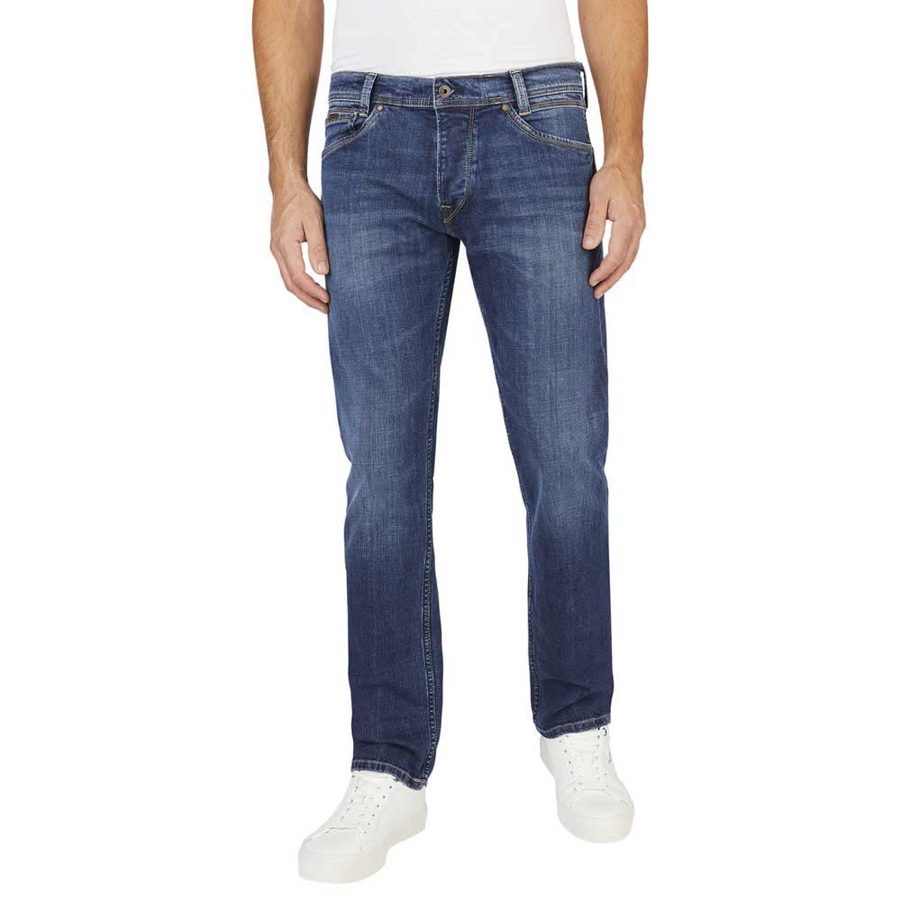 Pepe Jeans Herren Spike Straight Jeans 31W / 34L Blue (Denim-cs2), 31W / 34L Blue (Denim-cs2)