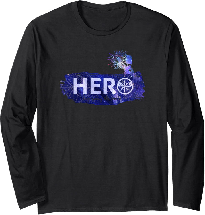 Marvel Captain Marvel Hero Busy Saving the World Langarmshirt