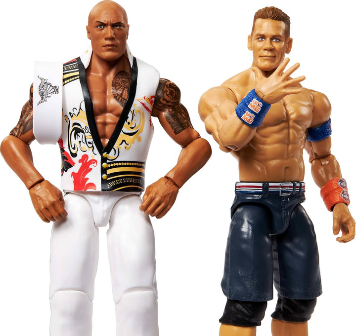 Mattel WWE Championship Showdown Action Figures 2er-Pack mit Zubehör, Serie 
