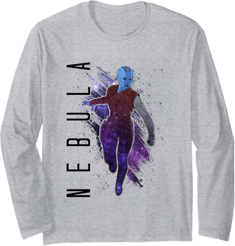 Marvel Avengers: Endgame Nebula Galaxy Fill Langarmshirt