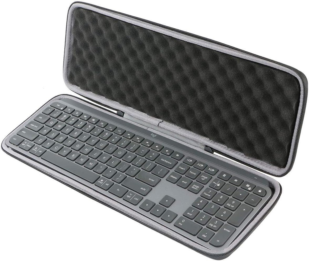 co2CREA case Harte reiseschutzhülle Etui Tasche für Logitech MX Keys/MX Keys S/MX Keys Plus Fortschr