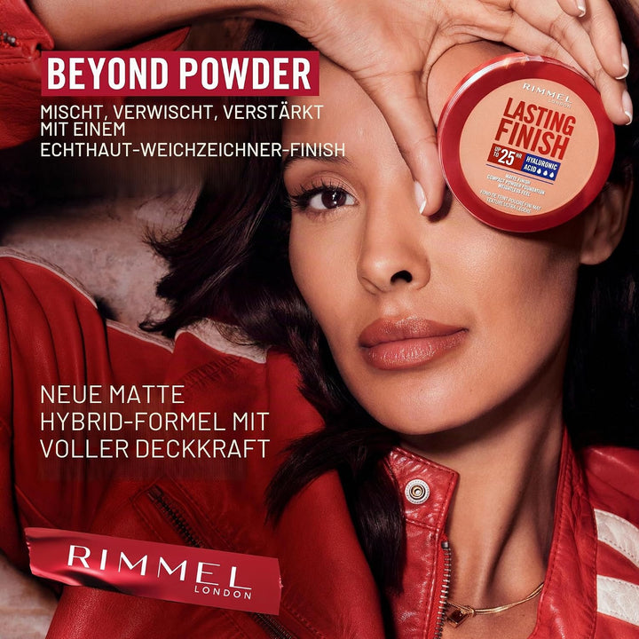Rimmel Lasting Finish Compact Powder Foundation - 002 Pearl 002 Pearl 7 g (Confezione da 1), 002 Pea