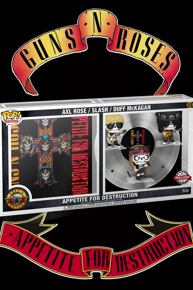 Funko Pop! Albums Deluxe: Guns N' Roses - Duff McKagan - Vinyl-Sammelfigur - Geschenkidee - Offiziel