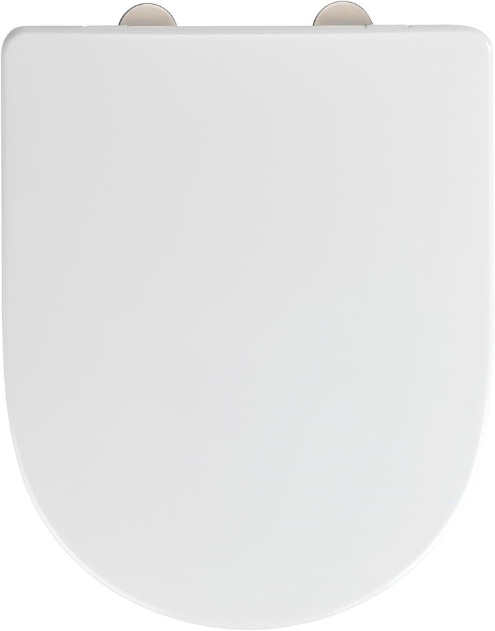 WENKO WC-Sitz Exclusive Nr. 10, hygienischer Toilettensitz mit Absenkautomatik, passend für Laufen P