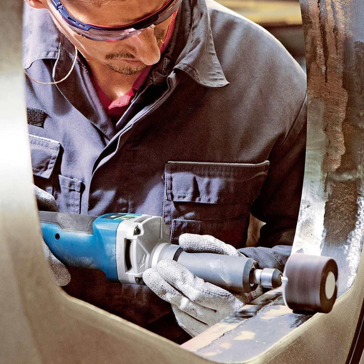 Bosch Professional 18V System Akku Geradschleifer GGS 18V-10 SLC (ohne Akkus und Ladegerät, in L-BOX