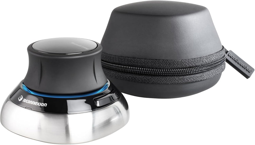 3Dconnexion SpaceMouse Wireless Kit 2 (Bluetooth Edition, Mobile Design-Lösung, für CAD und 3D, kabe