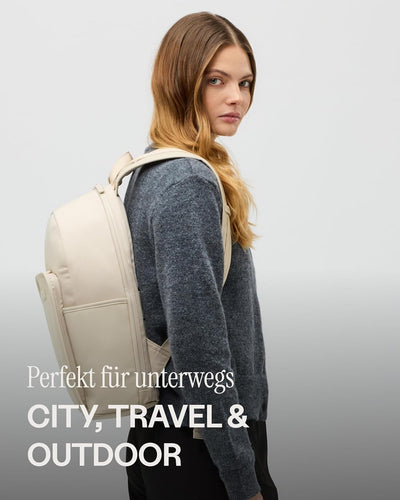 Kapten & Son Rucksack Aalborg in All Black oder Muted Clay | Unisex | Stylischer & Praktischer 12L R