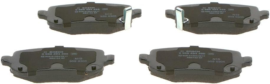 Bosch BP1415 Bremsbeläge - Hinterachse - ECE-R90 Zertifizierung - vier Bremsbeläge pro Set