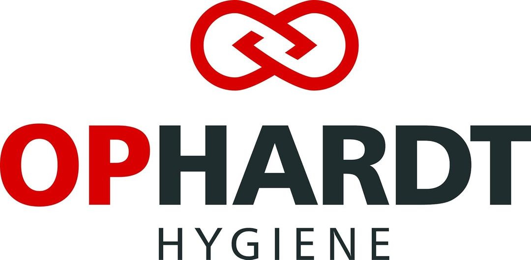 OPHARDT Hygiene 1417450 SanTRAL ABU 18 E AFP Abfallbehälter mit Beutel Halter, 18 Liter, Edelstahl g