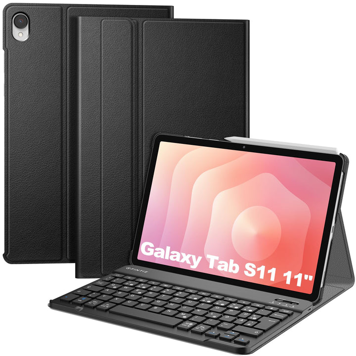 FINTIE Tastatur Hülle für Samsung Galaxy Tab S11 2025 11 Zoll Tablet SM-X730/X736, Keyboard Cover mi
