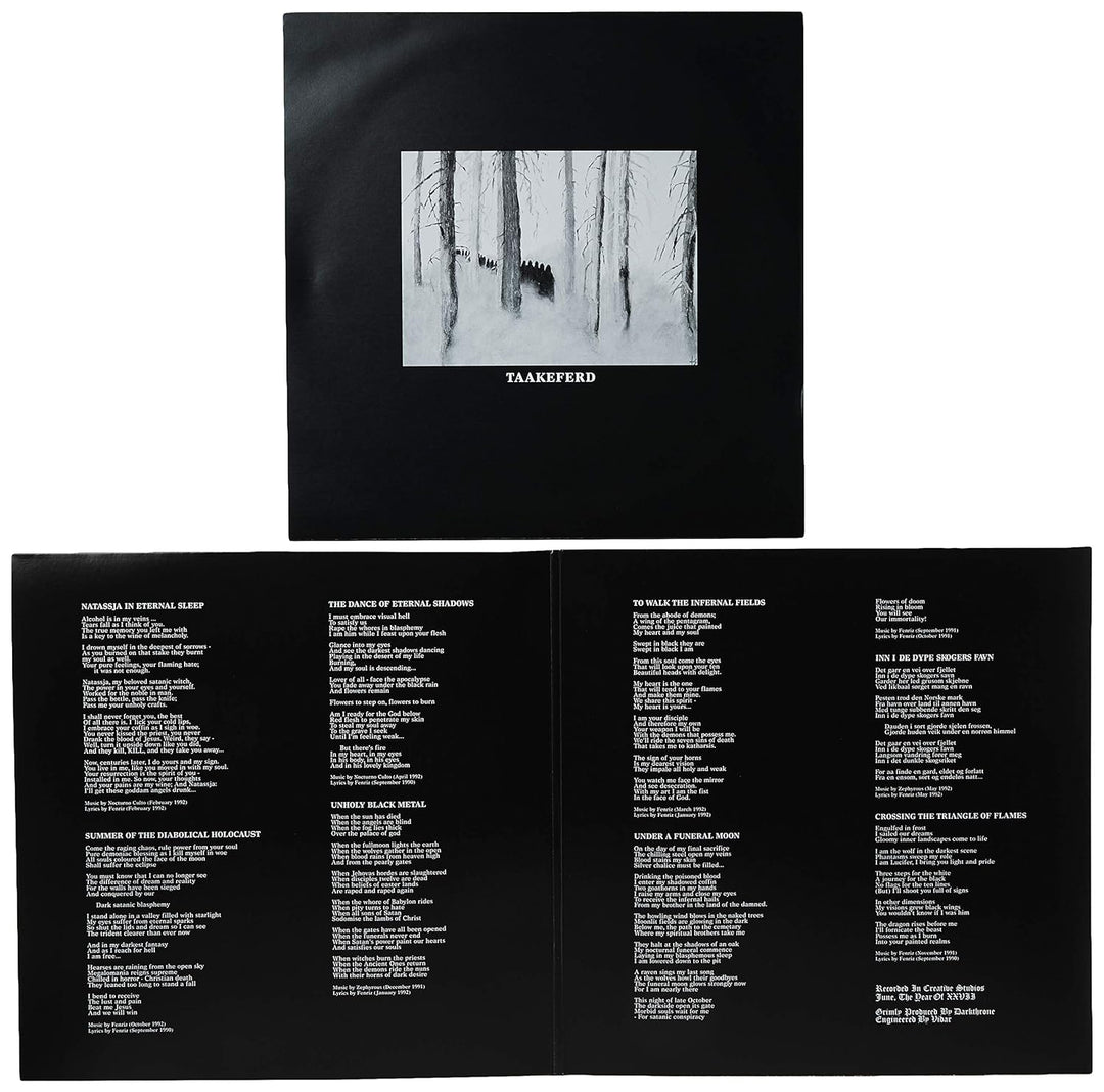 Under a Funeral Moon, Vinyl