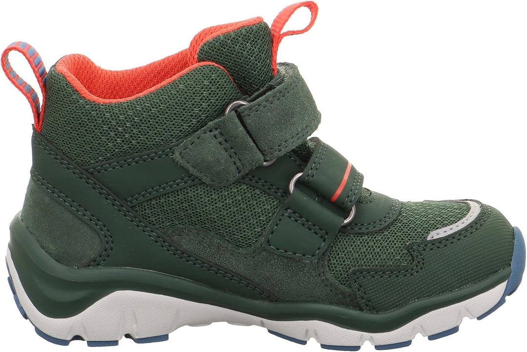 Superfit Jungen Sneaker 23 EU Schmal Grün Rot 7010, 23 EU Schmal Grün Rot 7010