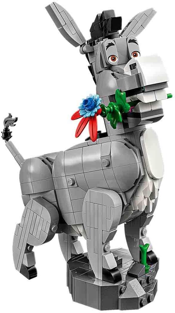 LEGO Shrek: Shrek, Esel und Der Gestiefelte Kater - Film Modellbau für Erwachsene - Ausstellungsset