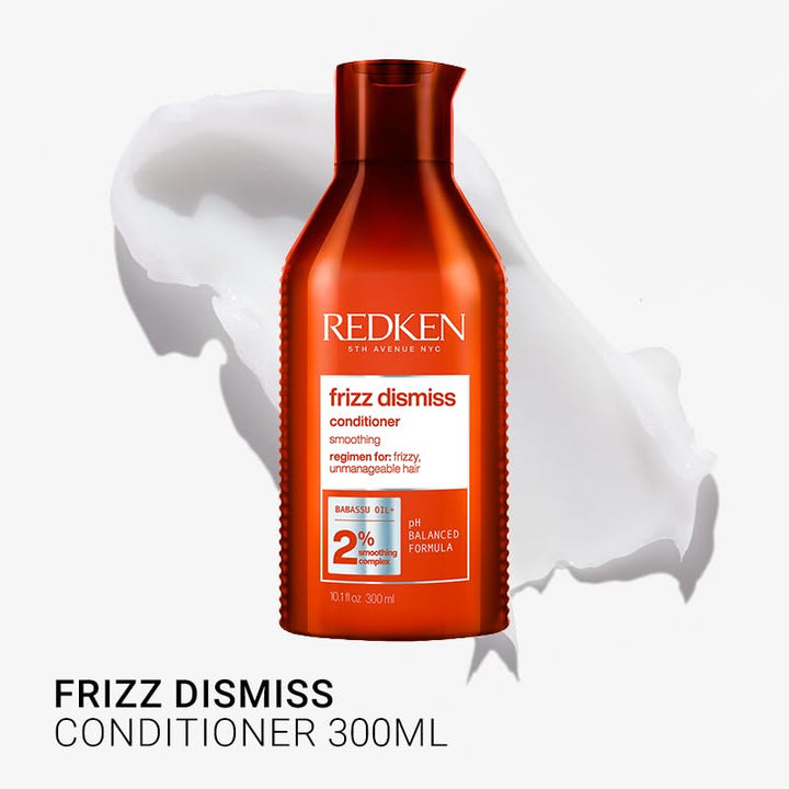 Redken Frizz Dismiss Shampoo 300ml & Spülung 300ml Duo