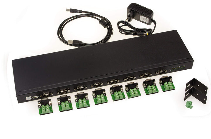 Kalea Informatique Konverter USB auf 8 Ports RS422 RS485 – Industrial – abnehmbar – Schnittstelle RS