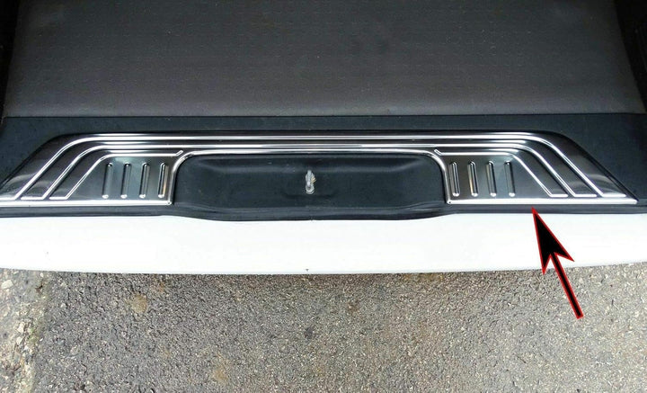 Ladekantenschutz Edelstahl CHROM kompatibel für MERCEDES VITO V-KLASSE W447 INNEN AUSSEN | premium Q