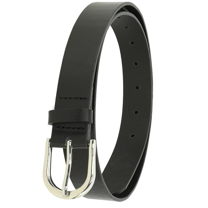 FASHIONGEN - Damengürtel aus pflanzlich gegerbtem Vollnarbenleder, 3 cm breiter ledergürtel, Damengü