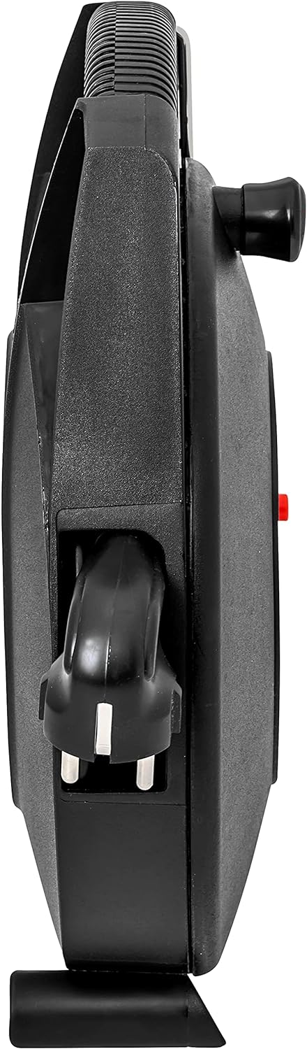 Brennenstuhl confort-line cl-x ENROULEUR ÉLECTRIQUE 10 m H05VV-F 3 G1,0, schwarz, 1102701, Schwarz