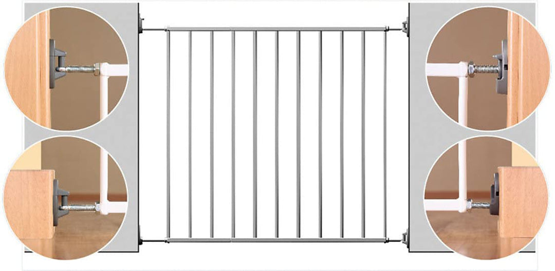 Reer 46221 Klemm- und Schraubgitter Basic, Holz, holzfarben Zum Klemmen und
