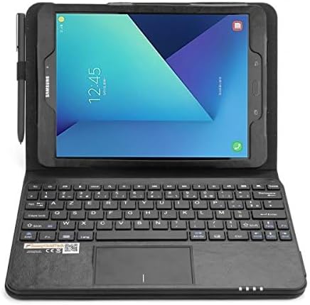 SonnyGoldTech MQ - Französisches Layout - Tastatur Tasche für Samsung Galaxy Tab S3 9.7 LTE SM-T825,