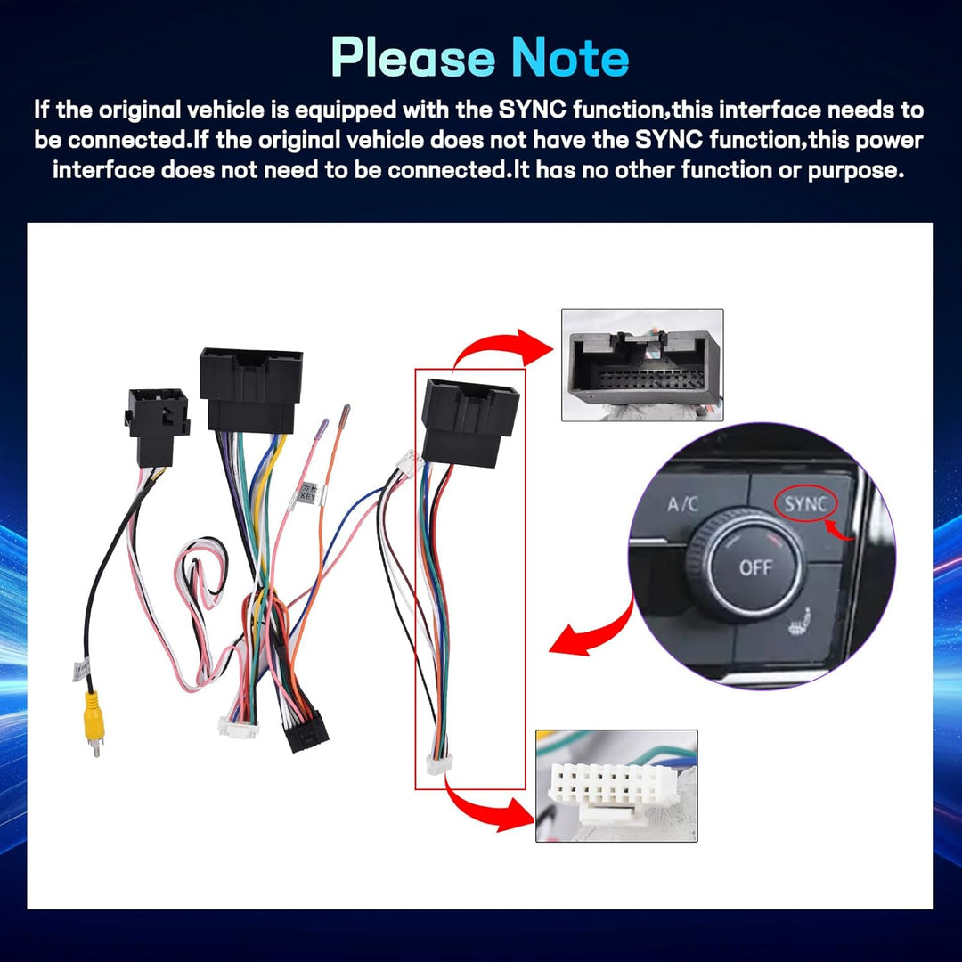 Upgrade Autoradio für Ford Transit Tourneo Custom 2013–2021, 9 Zoll Android Radio 2+64G, Wireless Ca