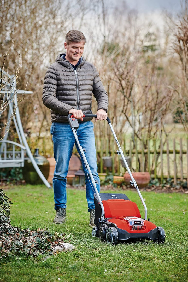 Einhell Akku-Vertikutierer GC-SC 18/28 Li-Solo Power X-Change (Li-Ion, 18 V, bürstenloser Elektromot