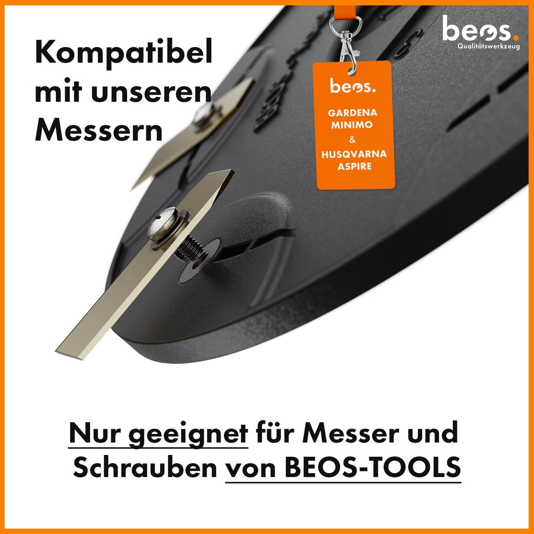 BEOS Premium Mähroboter Tuning - Drehscheibe kompatible mit Gardena Minimo & Husqvarna Automower Asp