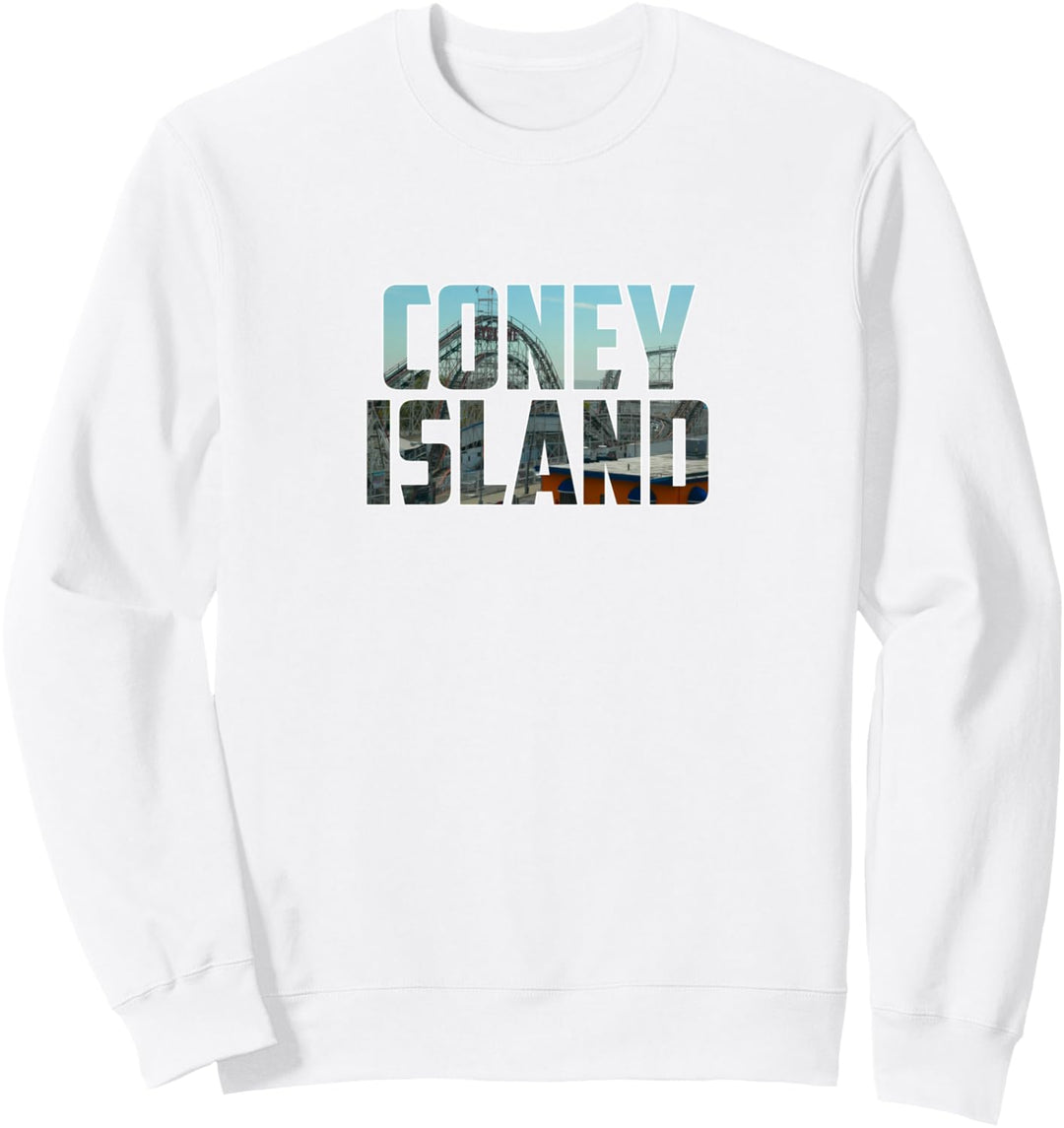Coney Island Brooklyn NY New York Souvenir Achterbahn Sweatshirt
