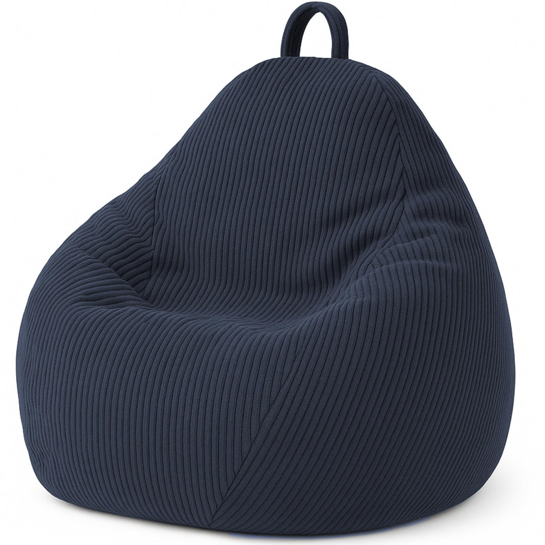 bananair - Sitzsack Kinder - Cordstoff Breit Gerippt - Weich und Bequem - Maschinenwaschbarer Bezug