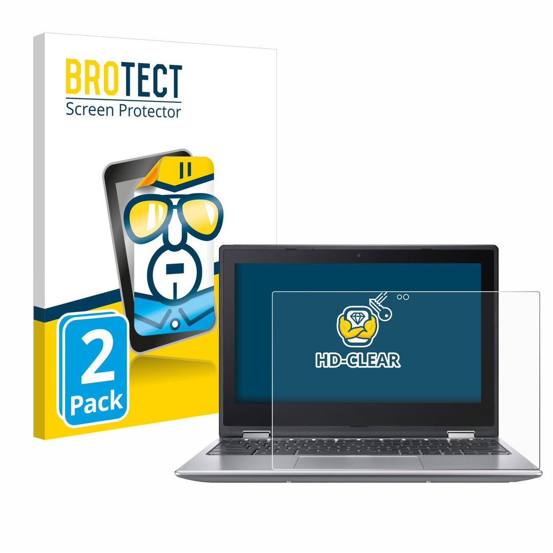 BROTECT 2 Stück Schutzfolie für Acer Chromebook Spin 511 R756TN-TCO Displayschutz Folie Made in Germ