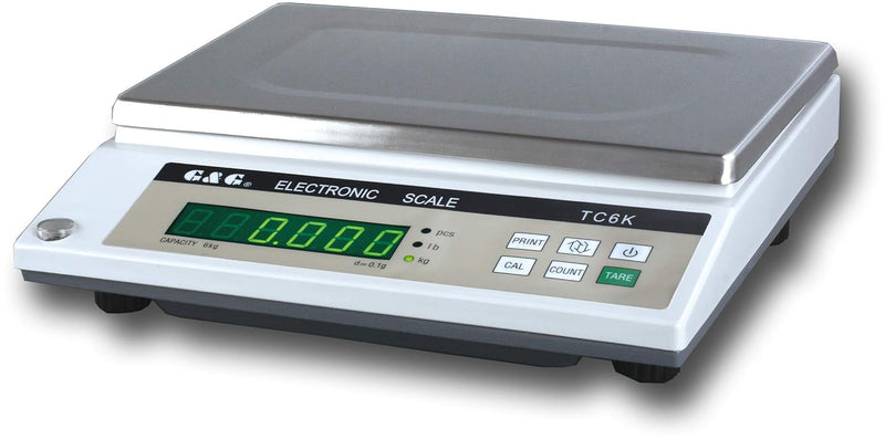 TC6KA 6kg/1g 6000g/1g PlattformWaage Präzisionswaage Laborwaage Digitalwaage Industriewaage Tischwaa