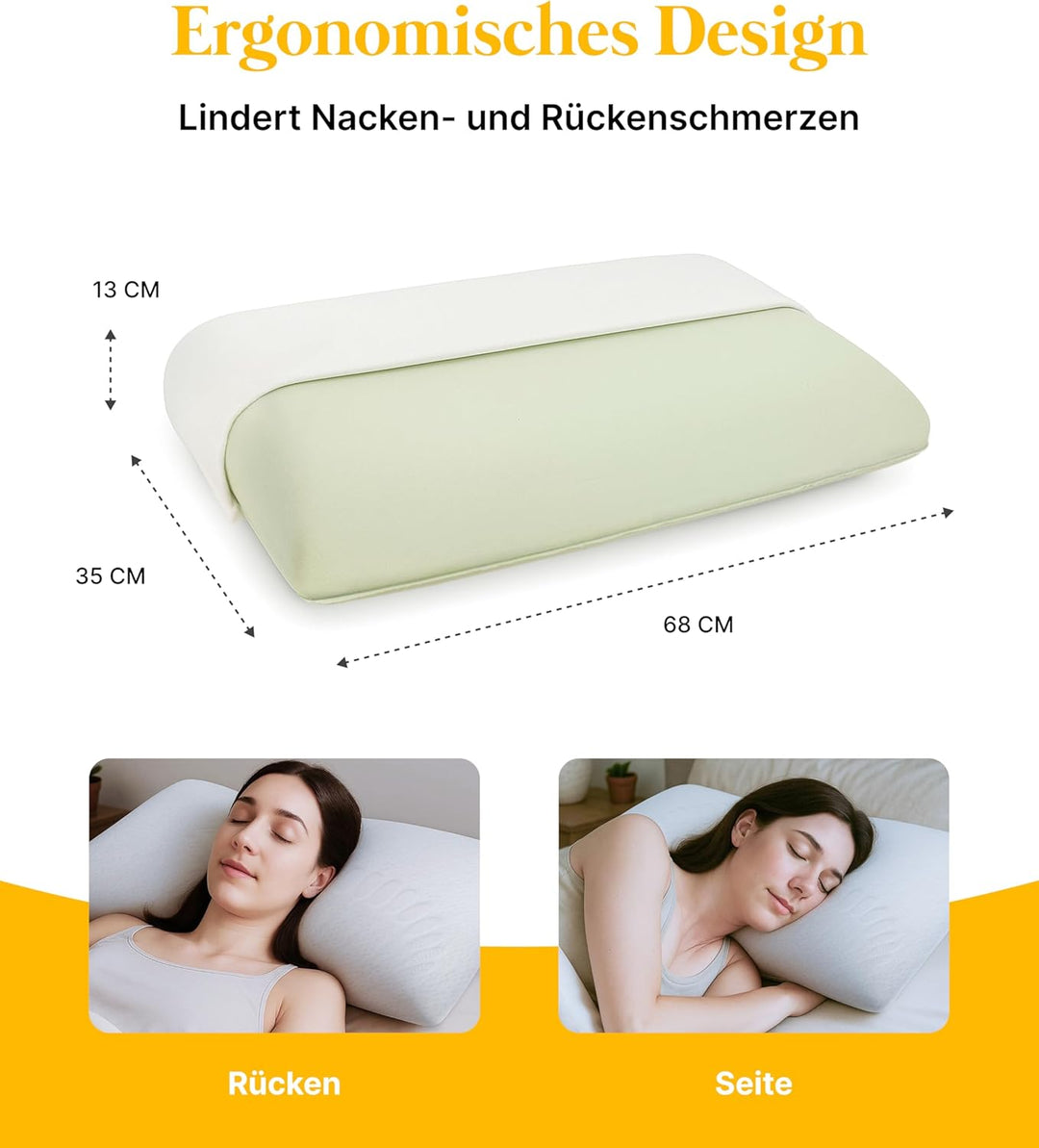 Medicline Nackenstützkissen Multikissen Medic 500 Viscoschaum