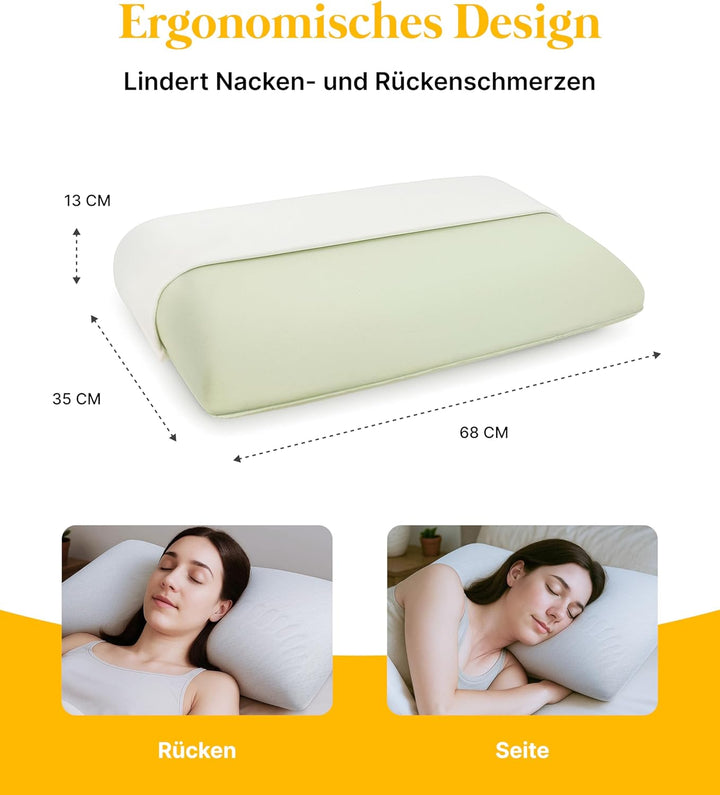 Medicline Nackenstützkissen Multikissen Medic 500 Viscoschaum