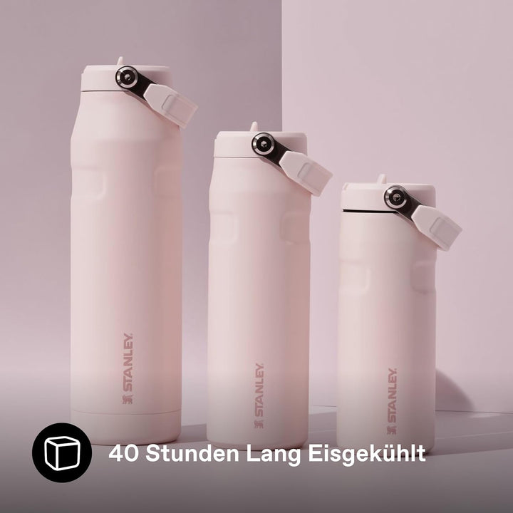 Stanley 1913 Flip Straw Trinkflasche mit Strohhalm 0.47L - Thermobecher Kühlt 8 Stunden - 40 Studen