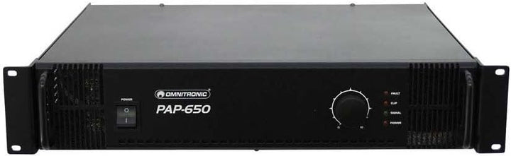 OMNITRONIC PAP-650 ELA-Verstärker | ELA-Verstärker, 650 Watt