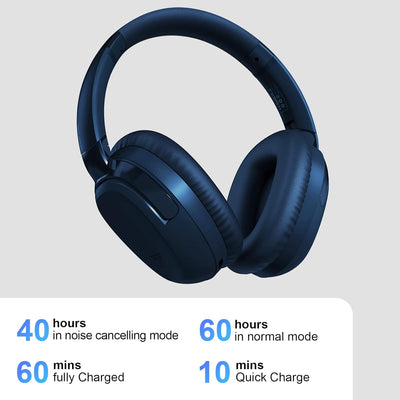 Eono Noise-Cancelling-Kopfhörer-Kabellos Over-Ear-Bluetooth Kopfhörer-ANC Eonoheadphone 1 mit Multi-