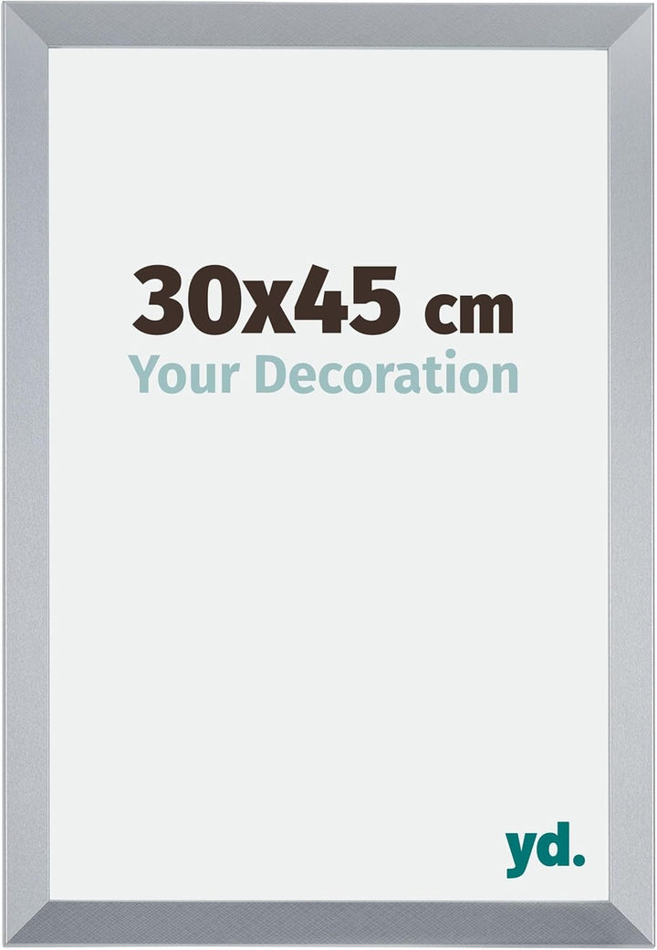 yd. Your Decoration - Bilderrahmen 30,00x45,00 cm - Bilderrahmen aus MDF mit Acrylglas - Antireflex