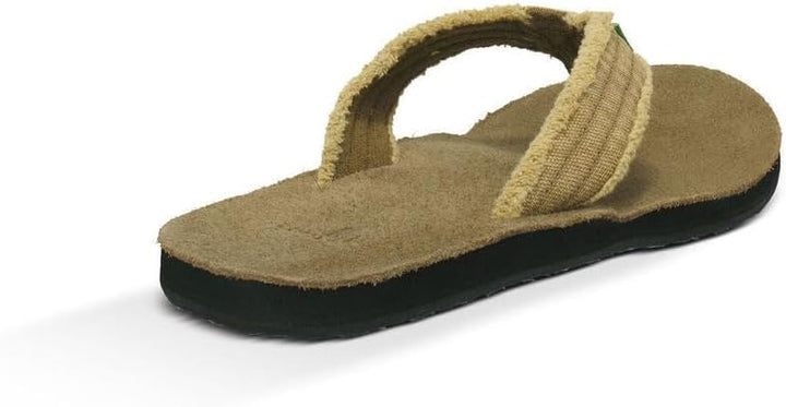 Sanuk Herren Fraid So Zehentrenner 51 EU Khaki, 49 EU Khaki