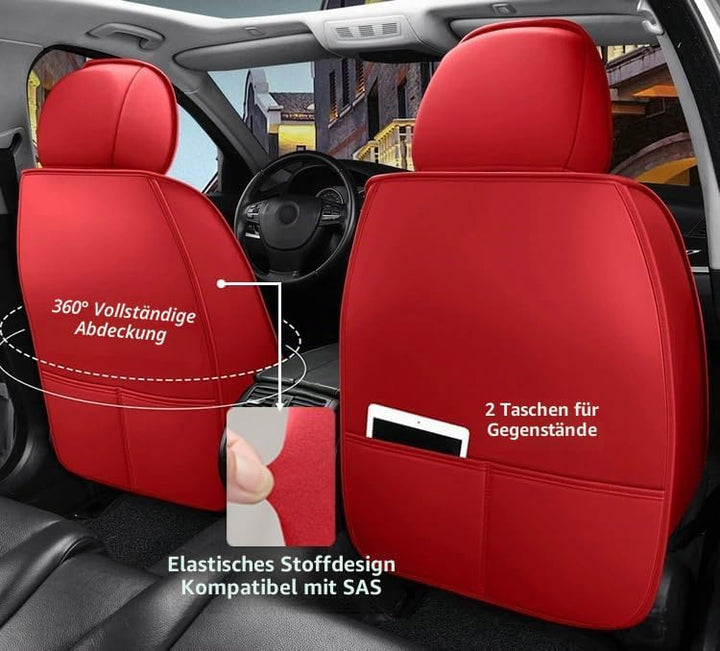 Wasserdicht Autositzbezüge Komplettes Set, Universell Passend Für 95% SUVs Car,Comfortable Wear-Resi