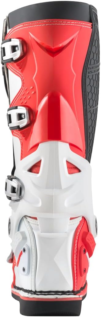 Bogotto MX-7 S Motocross Stiefel, rot/schwarz/weiss, 44
