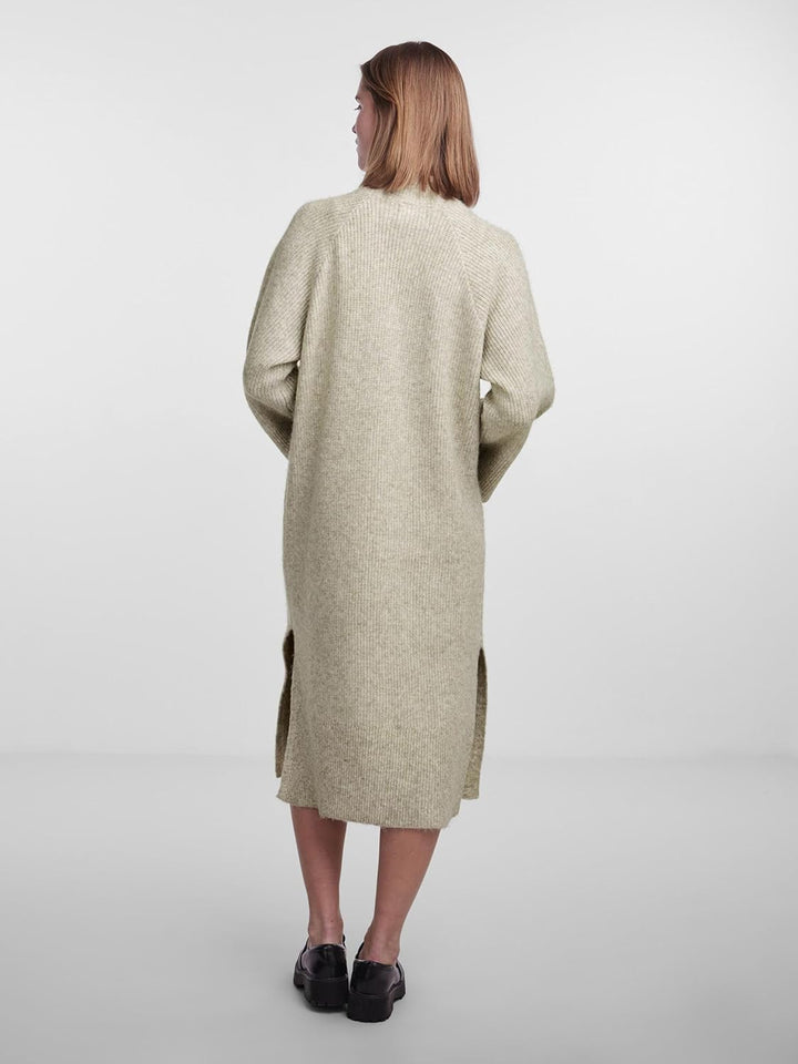 PIECES Female Strickkleid PCJADE S White Pepper, S White Pepper