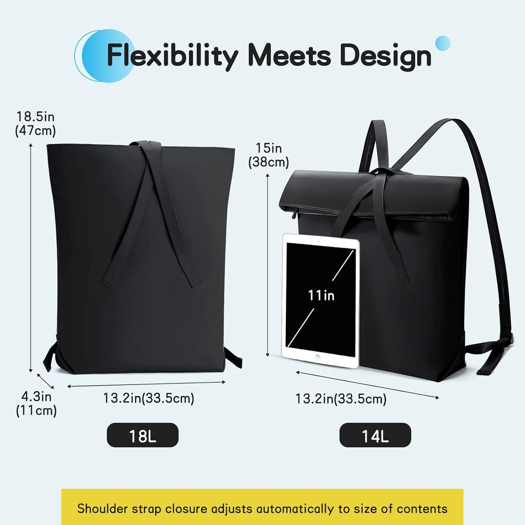 Rucksack Damen Herren Wasserdicht Rucksack Anti Diebstahl Rucksack für Uni Reisen Arbeit Schul L Sch