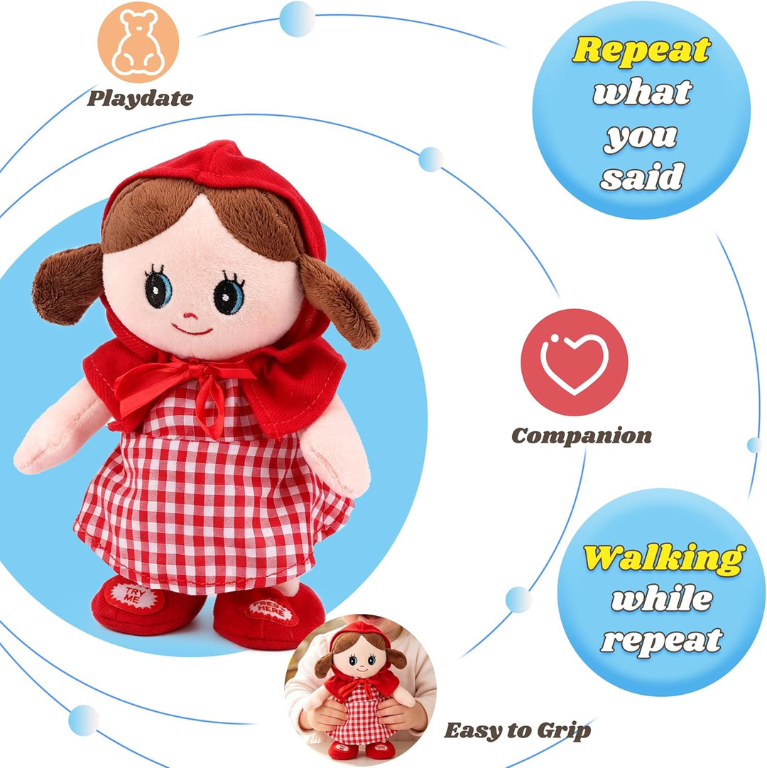 Hopearl Sprechende Singende Puppe Wiederholt Gesagtes Laufend Elektrisch Interaktiv Animiertes Spiel