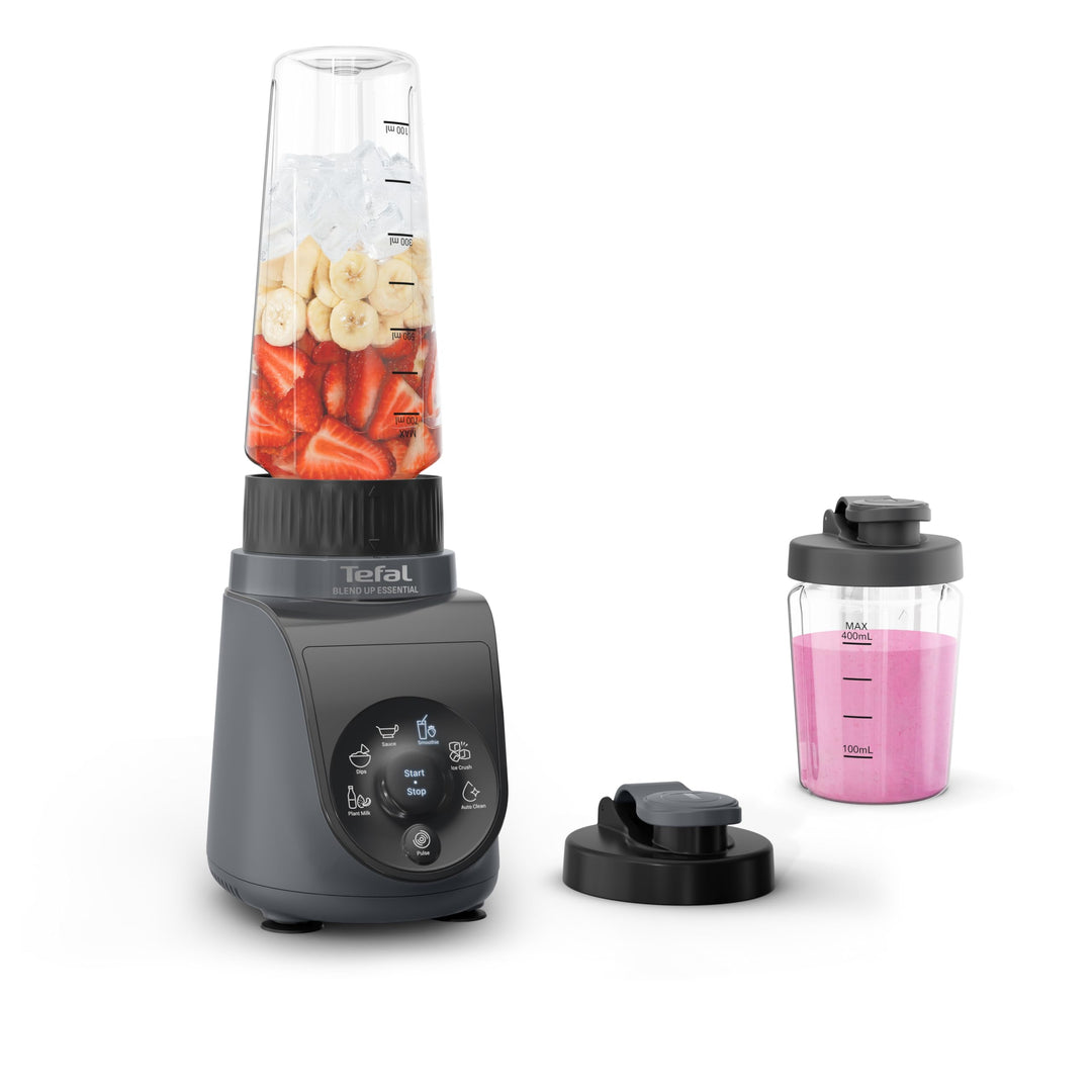 Tefal Blend Up Mini-Mixer, 1000 W, 8 Automatikprogramme, Powelix-Klingen, automatischer Reinigungsmo