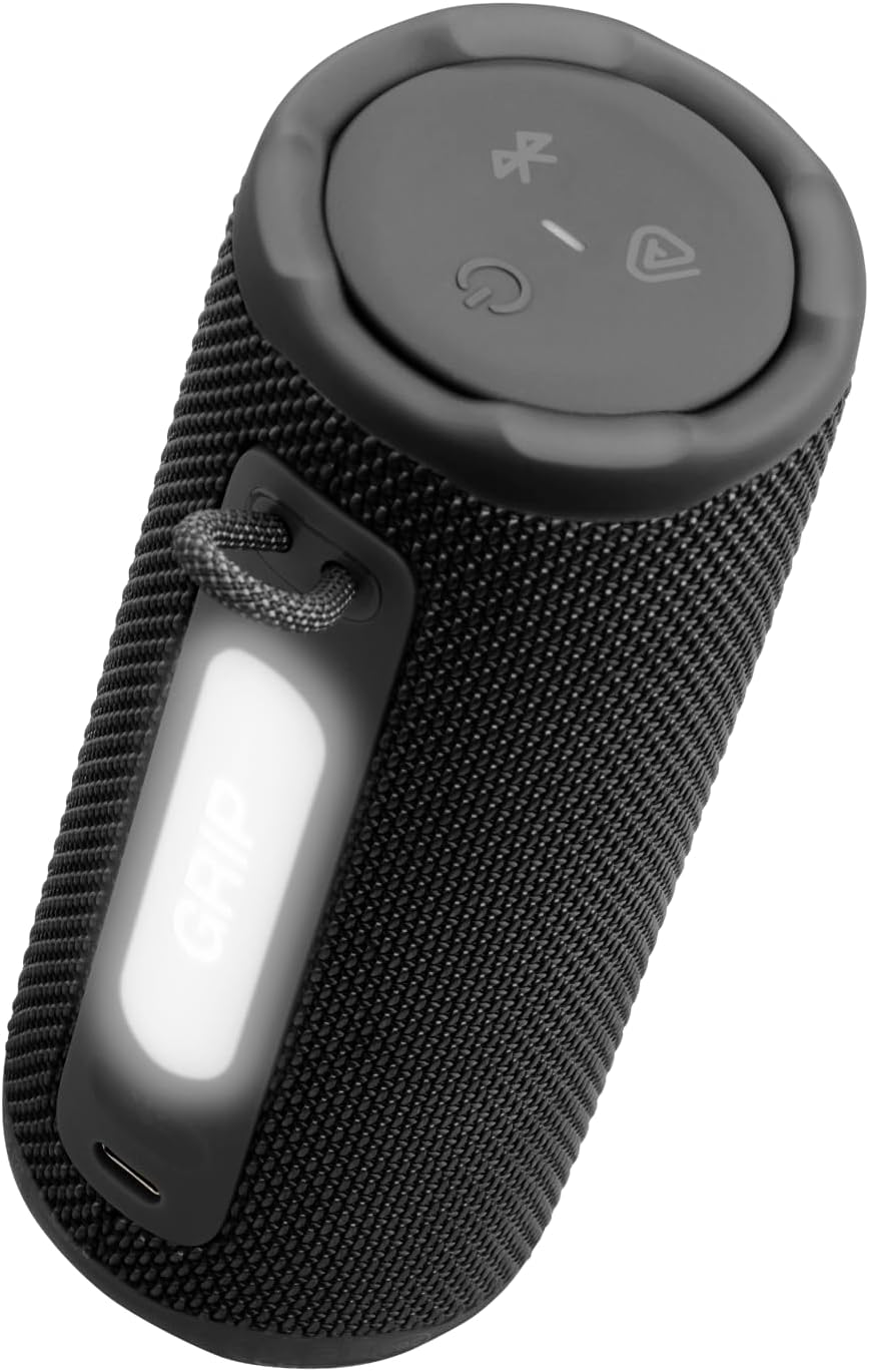 JBL Grip Kompakter Bluetooth Lautsprecher, JBL Pro Sound mit AI Sound Boost, IP68 Wasser- und Staubd