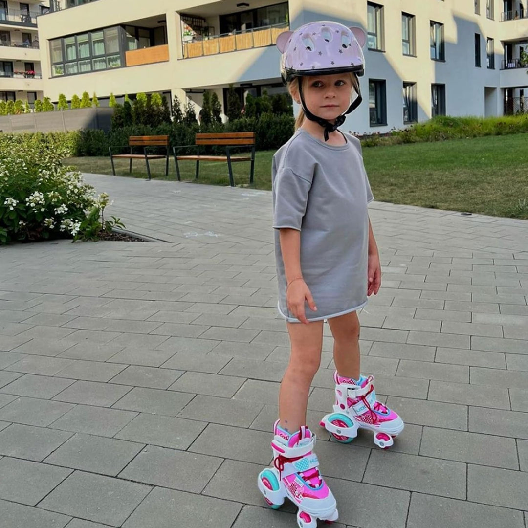 HUDORA Rollschuh My First Quad in versch. Grössen & Farben - hochwertige Rollschuhe für Kinder bis 2