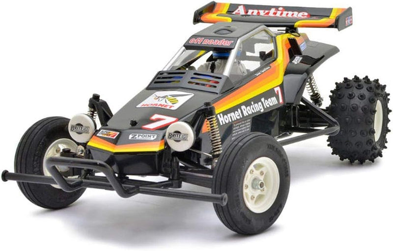 TAMIYA 58336-1:10 RC The Hornet 2004 2WD Buggy LWA, ferngesteuertes Auto/Fahrzeug, Modellbau, Bausat